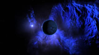 Free Stock Footage Nebula Space, Blu Star, Nebula, Space, 3