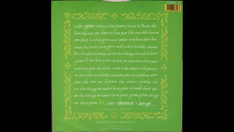 XTC - Grass Single (1986)