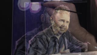 Bill Burr oil painting / fan art