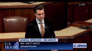 This Matt Gaetz proposes to impeach Biden