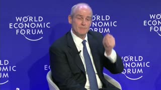 Alibaba's J. Michael Evans boasts at the World Economic Forum about developing an "individual carbon footprint tracker" to monitor what you buy, what you eat, and where/how you travel.