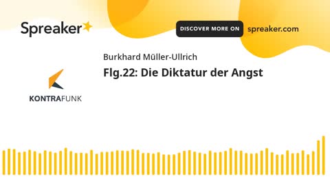 Die Sonntagsrunde mit Burkhard Müller-Ullrich - Folge 22 - Die Diktatur der Angst