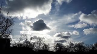 Himmel in Berlin am 4.2.2023 um 11:24 Uhr