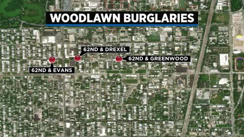 Police warning residents of garage burglaries in Woodlawn