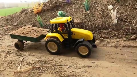 Construction vehicle excavator toys that children like