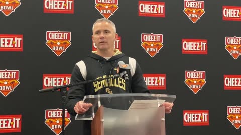 Mike Norvell opening statement following Monday’s practice at the Cheez-It Bowl