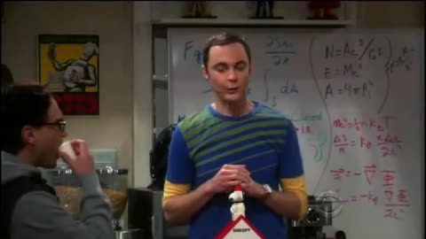 Sheldon Serves Leonard A Snow Cone - The Big Bang Theory