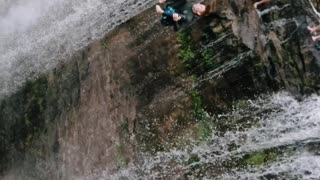 Sick DØDS sesh at a hidden waterfall in Tennesse