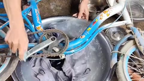 Emergency washing machine at home