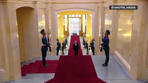 Putin's Full Inauguration Walk