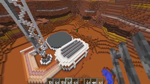 Making the ULTIMATE ROCKET LAUNCH STATION in Minecraft!