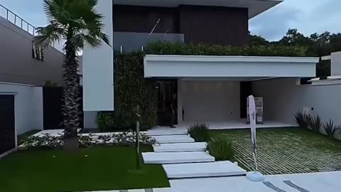 355 m2 Modern Villanın İç Mekan Tasarımı