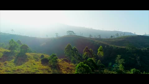 Amazing Nature Scenery Sunrise Sunrise video Drone Footage 4