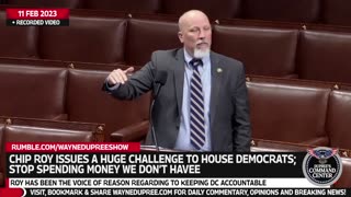 Chip Roy Challenges Dems To Stop Spending What We Don't Have!!