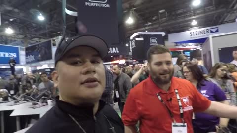 I met John from Active Self Protection ASP at SHOT show