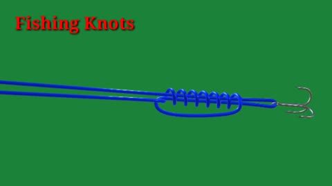 Fishing knots for hooks