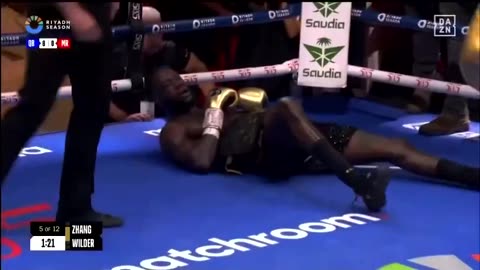 Zhilei Zhang knocks out Deontay Wilder!!!