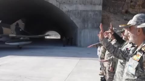 Iranian Air Force unveils ‘Eagle 44’ underground base