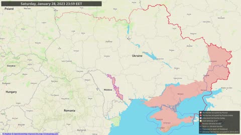 Russian invasion of Ukraine. The 339th Day (28 January 2023)