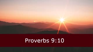 One Minute Proverbs 9 Devotional -- February 9, 2023