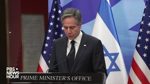 WATCH LIVE: Blinken meets with Israeli leader Netanyahu for news briefing after surge in violence