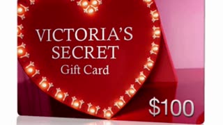 Get a $100 Victoria's Secret Gift Card for Valentine's Day!