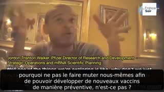 EXPLOSIF: Le Dir R&D de Pfizer avoue qu’ils utilisent le « gain de fonction » pour créer des virus !