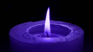 Color Changing Mood Candle with Ambient Music for Sleep and Relxation