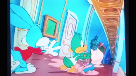 What Was First Reaction To This Scene From Tiny Toon Adventures Episode "Europe In 30 Minutes"