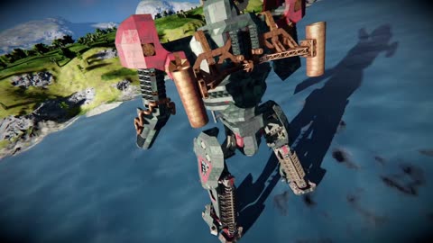 Epic Mecha build Space Engineers Xbox