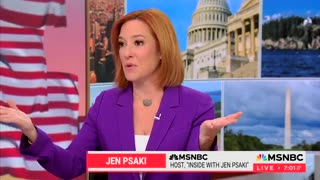 Why is Biden’s former propagandist Jen Psaki talking about President Trump dying?