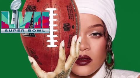 Rihanna at Super Bowl 2023 Halftime Show.