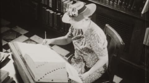 Portrait Of A Library, The Free Public Library (1940 Original Black & White Film)