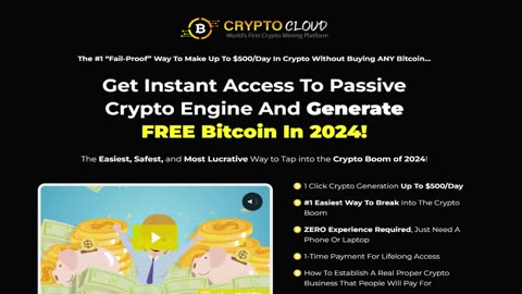 Crypto Cloud Review: Earn FREE Bitcoin Effortlessly!