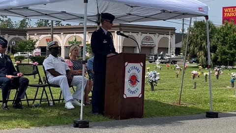 Memorial Day - Panama City FL 1 - Colonel Chris Bergtholdt, Commander of the 325th Operations Group