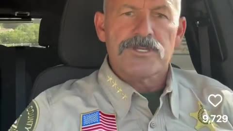 US Sheriff: “I think it’s time we put a felon in the White House, Trump 2024 baby"
