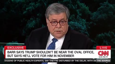 Bill Barr responds to Donald Trump mocking him..CNN