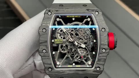 Richard Mille (Richard Mill) RM35-01 RM3501 black NTPT carbon fiber case watch