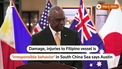U S Condemns Attacks on Filipino Crew in South China Sea | Amaravati Today