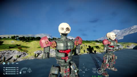 Space Engineers Xbox Mecha. Lord Klang taking form