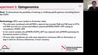 Dr. Josep Jornet - Optogenomic Interfaces Controlling Neuronal Networks through Light-mediated programming of Genomic Networks 2020 Walton Institute