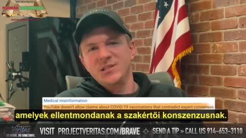 Projekt Veritas: a Youtoube levette a Pfizer-leleplezés videóit - Magyar felirattal