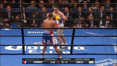 Danny Garcia vs Keith Thurman - Mar 04 2017 - Barclay Center, NY - CBS