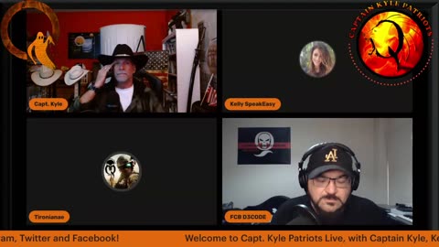 Capt Kyle, Kelly, Tironianae & Special Guest FCB D3CODE with Updates & a Q&A Segment