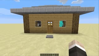 Minecraft: 9x9 Piston House