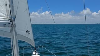 Sailing in Biscayne Bay