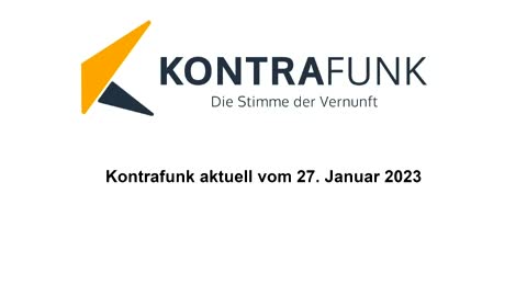 Kontrafunk aktuell vom 27. Januar 2023