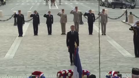 🇫🇷 Macron Attends 79th Anniversary Of The End Of WWII | You’re Welcome!!!
