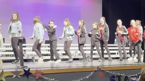 Kid Steals The Show During Cupid Shuffle