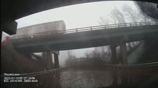 Driving Through A Tornado